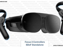 HTC Pancake 6DoF一体式VR头显泄露，采样模块化设计，传2023年1月发布