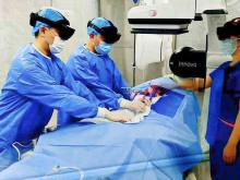 全球首例“MR+5G”全息投影远程静脉滤器植入术完成：实现北京宜宾两地医生同台手术