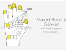 苹果MR手套专利曝光：配备多段力传感器，可为MR应用采集数据